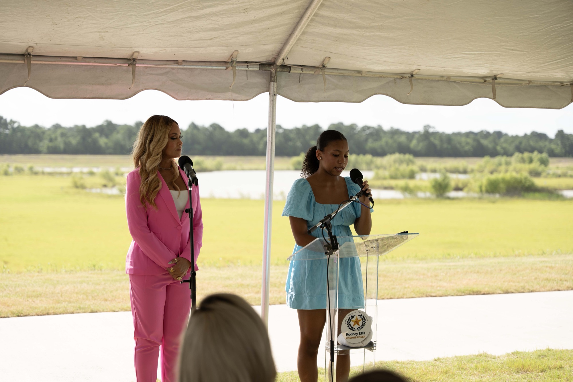 Photo from the Curtis Graves Park ribbon cutting and reception